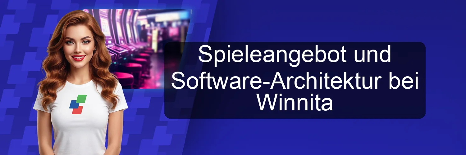 Spieleangebot und Software-Architektur bei Winnita